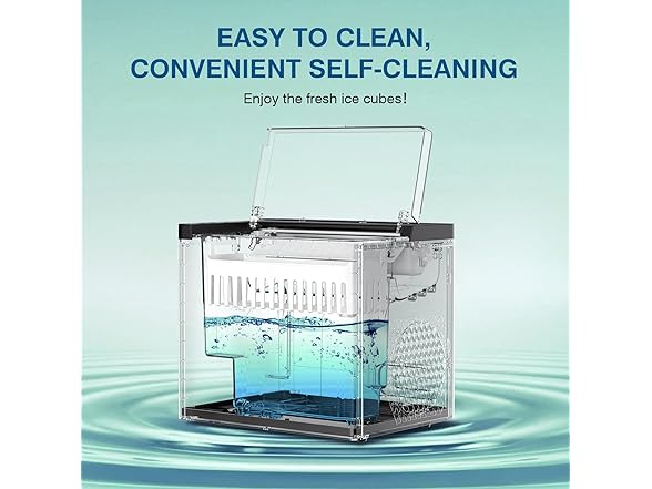 ORFLROA Ice Makers Countertop