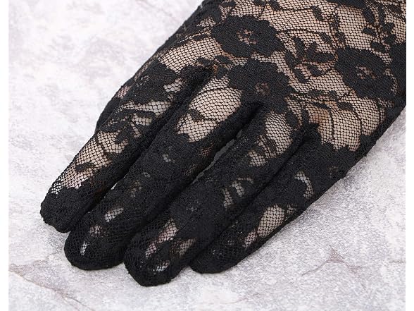 Simplicity (OS) Bridal Gloves Lace Wrist Wear