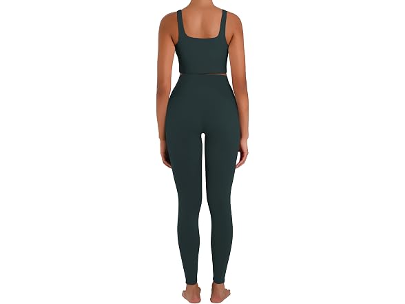 Sunzel Womens Leggings 28in L Deep Teal W/Pockets
