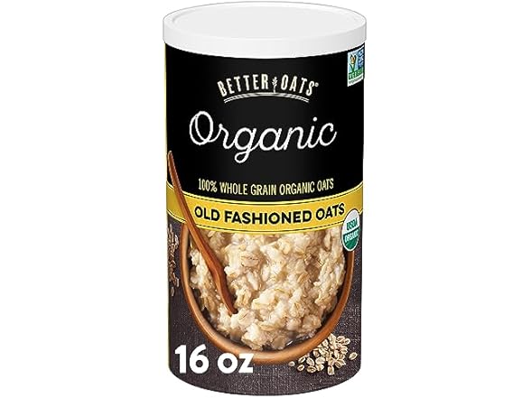 Better Oats Organic Old Fashioned Oats