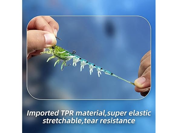 AmazingRose Lifelike Shrimp Crayfish Bait