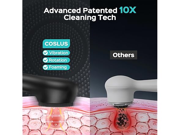 Silicone Electric Exfoliator Scrubber