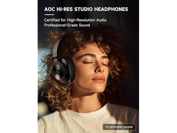 AOC Over-Ear DJ Studio Headphones