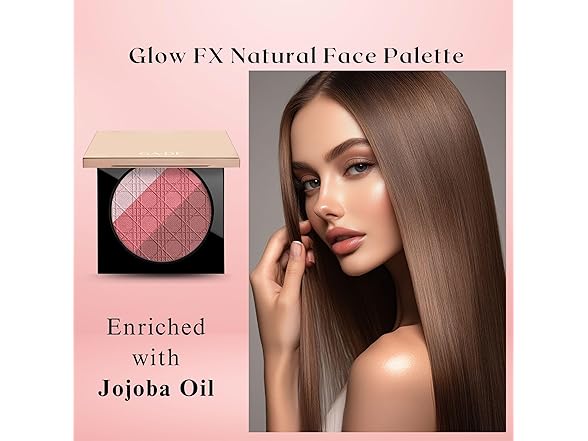 GA-DE Glow FX Natural Face Palette 0.42 oz