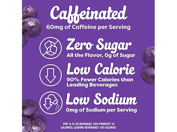 Crystal Light Drink Mix with Caffeine, 10 Pack