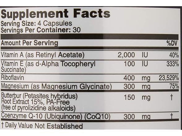 iconis biosceuticals Migraine Relief, Quad-Formula 