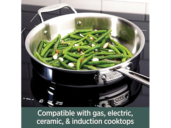 All-Clad D5 8" Stainless Steel Fry Pan