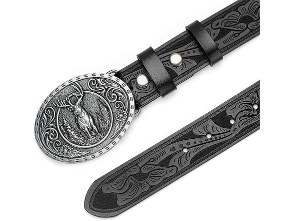 Men's Western cowboy belt