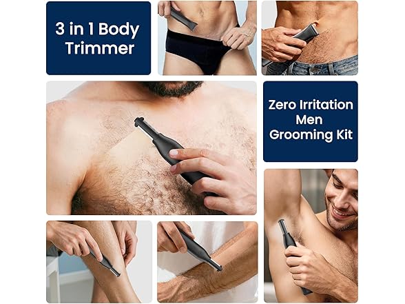 3-in-1 Body Hair Trimmer