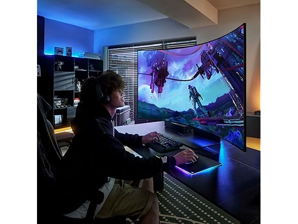 (NEW) Samsung 4k 55" Curved Gaming Monitor