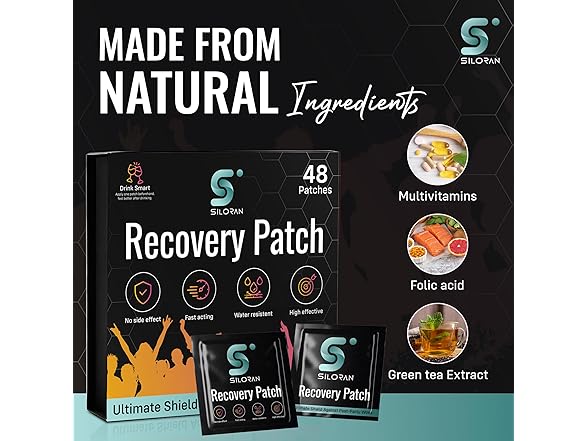 Siloran Recovery Patch - Alcohol Flush