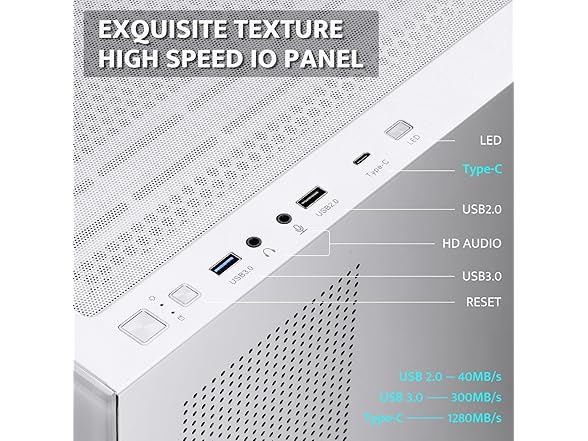 darkFlash ATX Mid-Tower PC Case