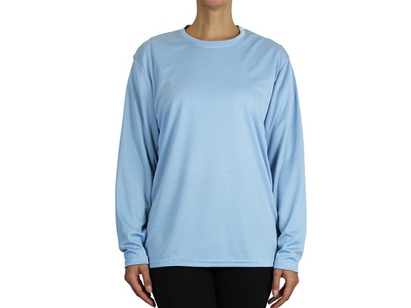4Pk Womens L/S Performance T-Shirt
