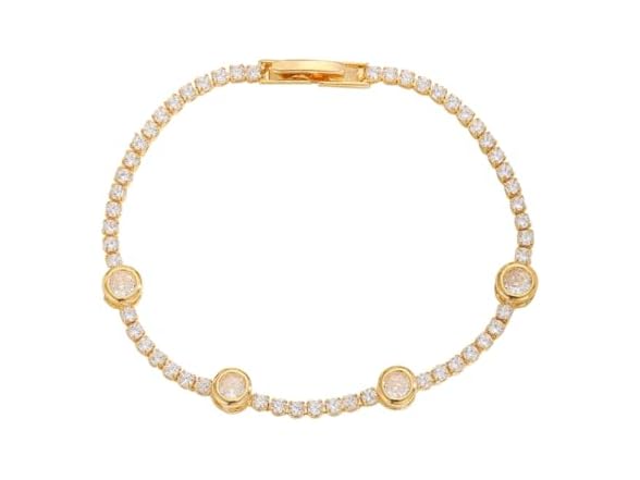 Generic Women's Tennis Bracelets 14K gold