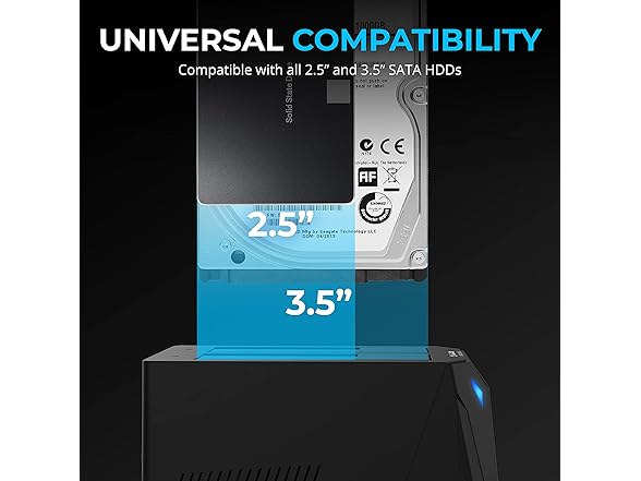 USB 3.0 to SATA Dual Bay Docking Station