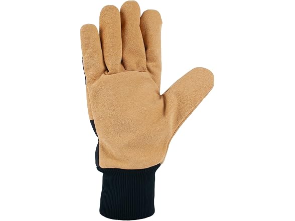 Carhartt Men (M) Synthetic Suede Knit Cuff Glove