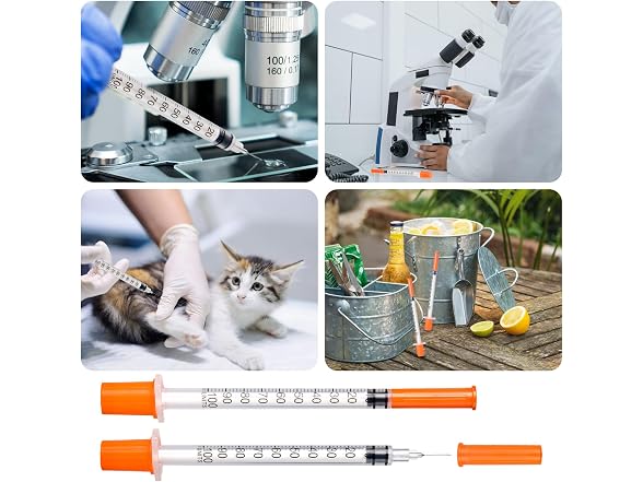 JIUPULL 30PACK U-100 Syringes