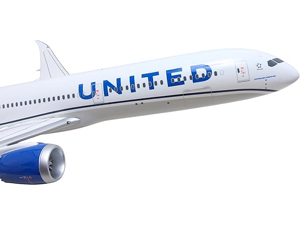 SkyMarks Elite United 787-10 1/100 Scale Model Airplane