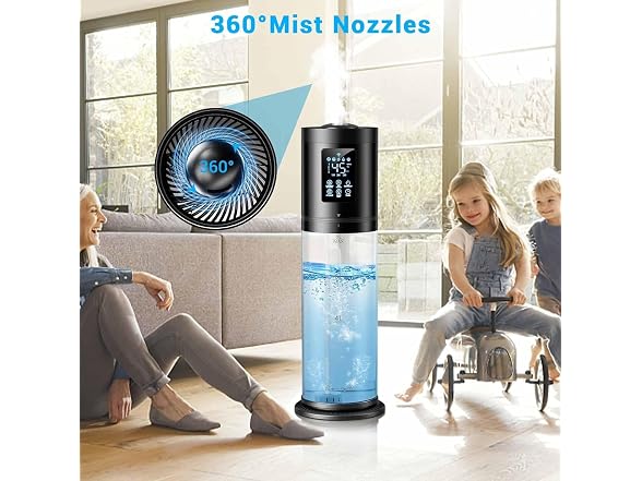Hiswelle 4-Level Cool Mist Humidifier
