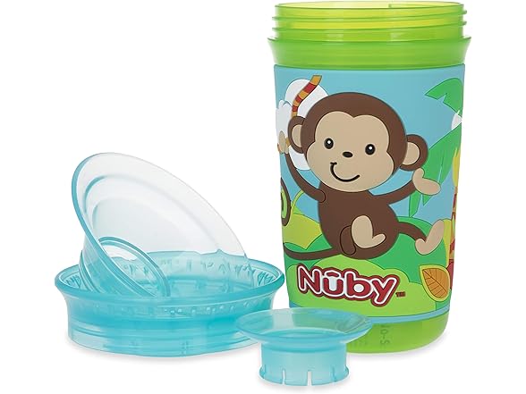 Nuby 360 Degree Easy Sip 3D Grip Wonder Cup