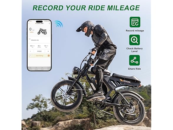 Movcan V30 Max E-Bike Adults 7 Speed