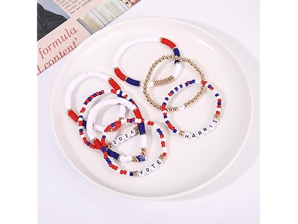ANGLESJELL Vote Bracelets for Women Men