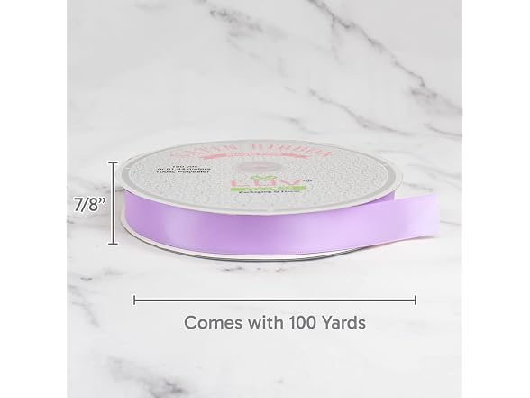Creative Ideas PSF0708-430 Solid Satin Ribbon