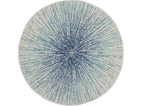 SAFAVIEH Evoke Rug 5'3 Round Abstract