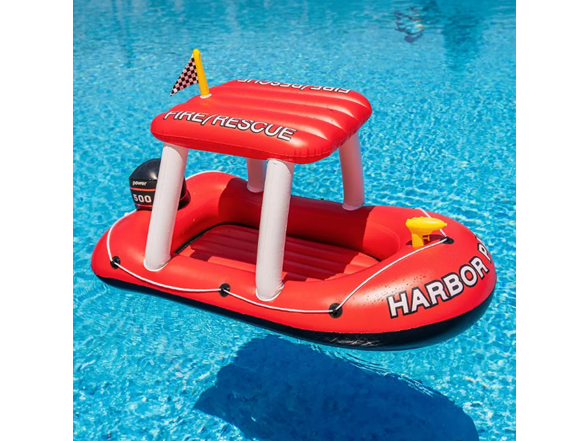 Zone Tech PA0006/10 2 Sizes Fire Rescue Inflatable Boat