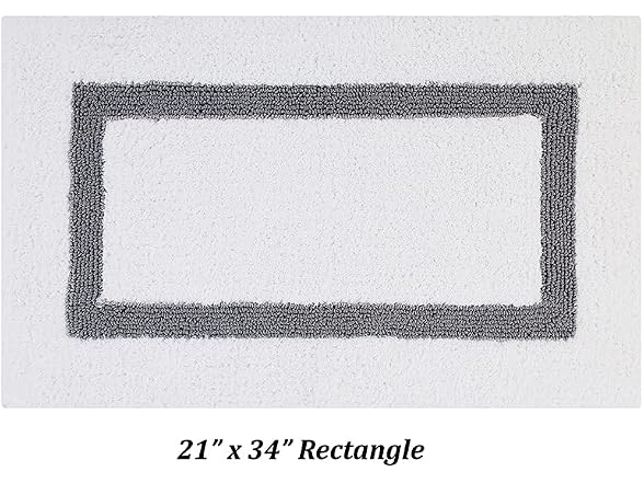 Better Trends 100% Cotton Hotel Collection Bath Mats