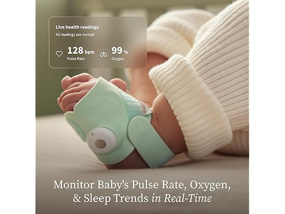 Owlet Infant Smart Wearable Baby Monitor Mint