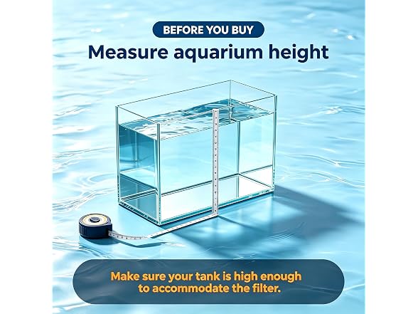 AquaMiracle Aquarium Filter 3-Stage