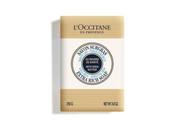 (2 Pack) L'Occitane Shea Butter Extra Rich Soap, 8.8 oz