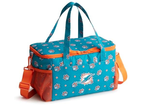 DOLPHINS Vera Bradley Womens Recycled NFL Cooler