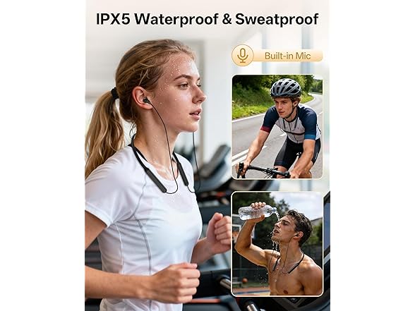 Toztnix Neckband Bluetooth Headphones