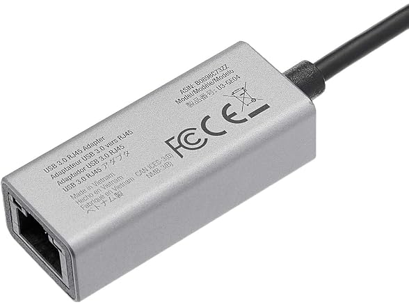 Amazon Basics Aluminum USB 3.0 Gigabit
