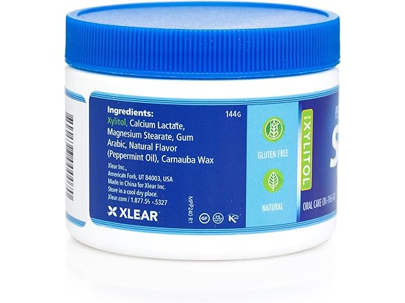 Spry Xylitol Peppermint Sugar Free Candy