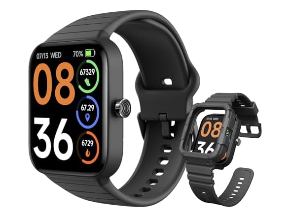SKG 1.8" Smart Watch Alexa Built-in (Answer/Make Call)