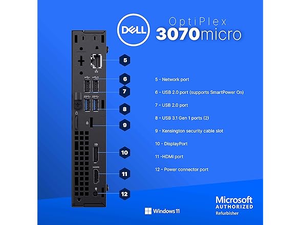 Dell OptiPlex 3070 Mini PC 16GB 1TB