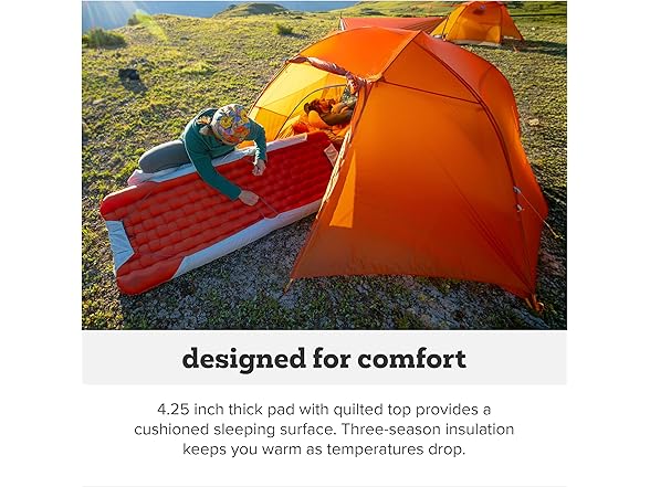 Big Agnes Rapide SL Insulated Sleeping Pad, Wide Ultralight