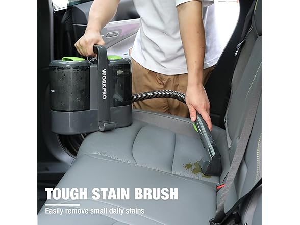 WORKPRO Portable Carpet Cleaner Eucalyptus