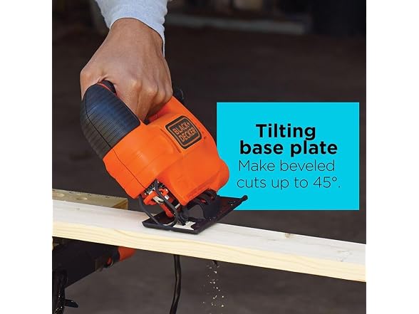 Black+Decker BDEJS300C Jig Saw, 4.5 -Amp Corded