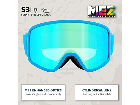 Yukon Charlie's Headwall Adult Snow Goggles