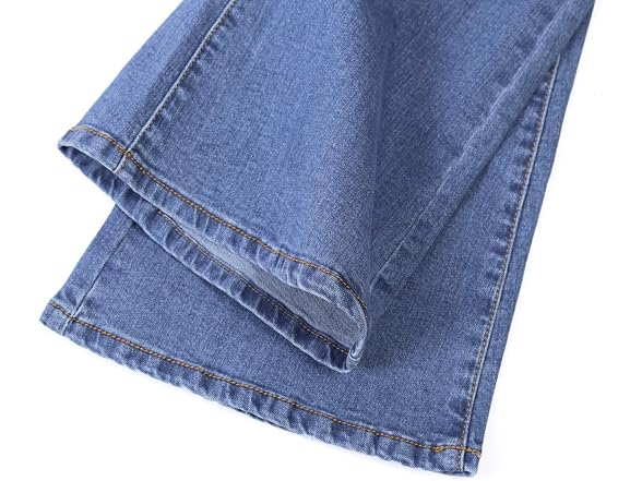 Sidefeel Women (8) Flare Jeans Bell Bottom Pants