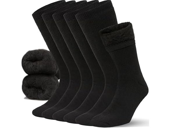 Blackfluffy (3 Pairs)