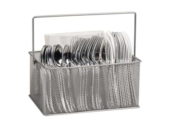 Mind Reader Utensil Holder Silverware Organizer