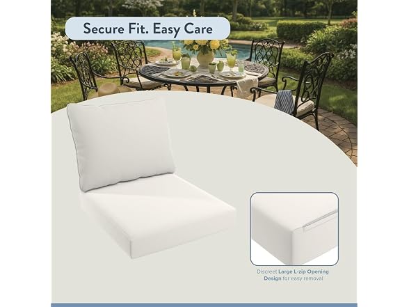California Umbrella Outdoor Deep Seat White