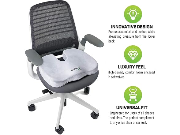 Aylio Coccyx Seat Cushion for Tailbone Pain