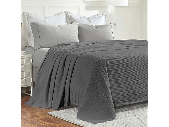 Superior Cotton Lightweight Woven Summer Bed Blanket