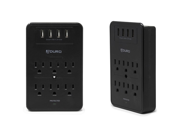 Aduro Surge Multi Charging Station 6 Outlets & 4 USB Ports - Gallery 6